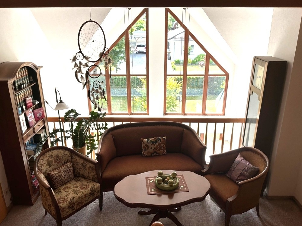 Galerie im Obergeschoss
