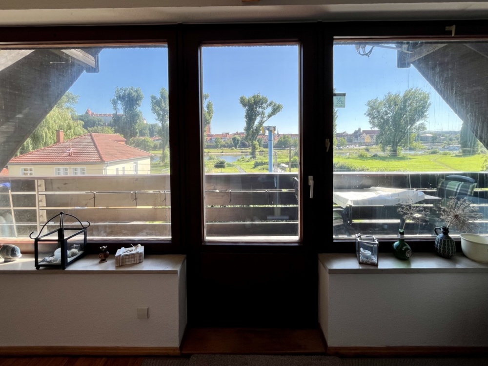Zugang zum Balkon