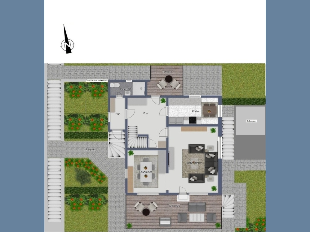 Grundriss Erdgeschoss