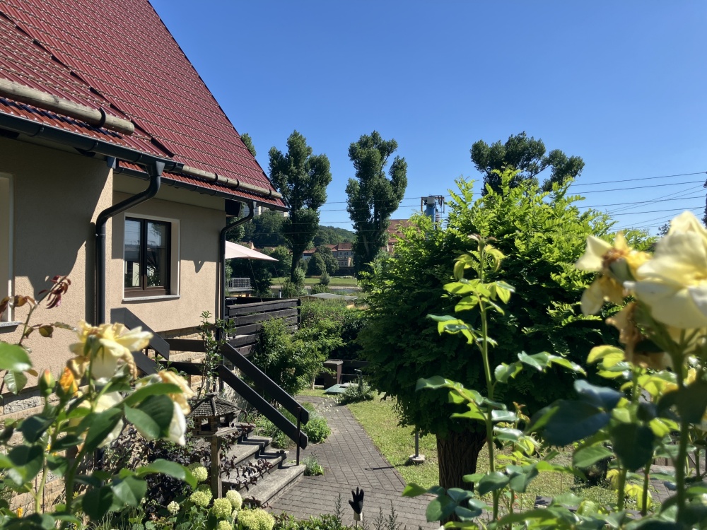 Westansicht Garten