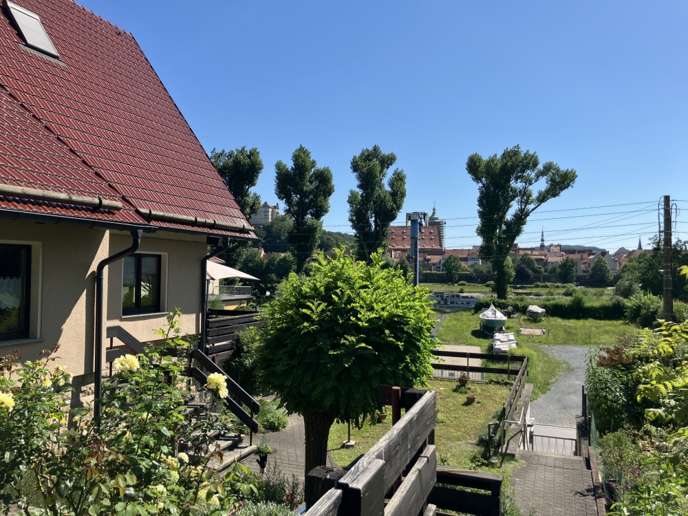 Treppenaufgang zum Haus