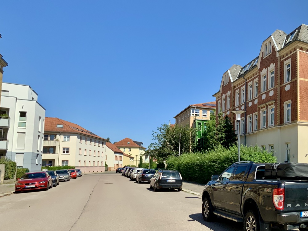 Blick in die Straße