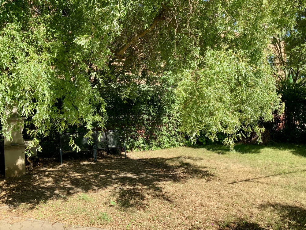 Sitzecke mit Grill