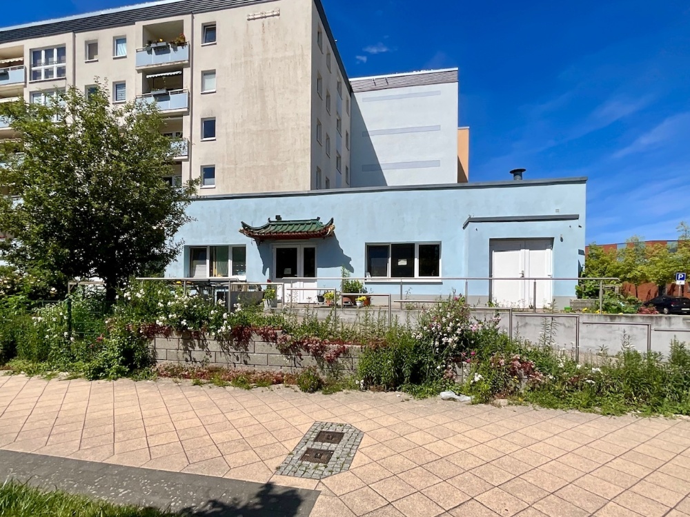 Blick zum Gastrobereich