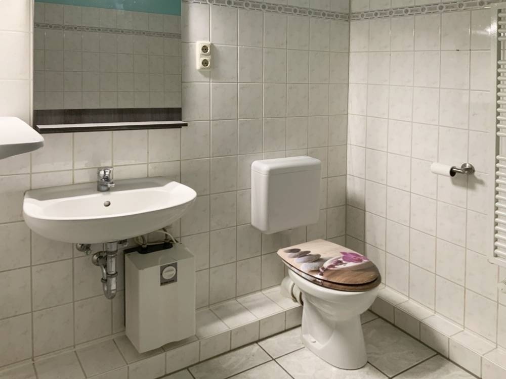 Badezimmer im Obergeschoss