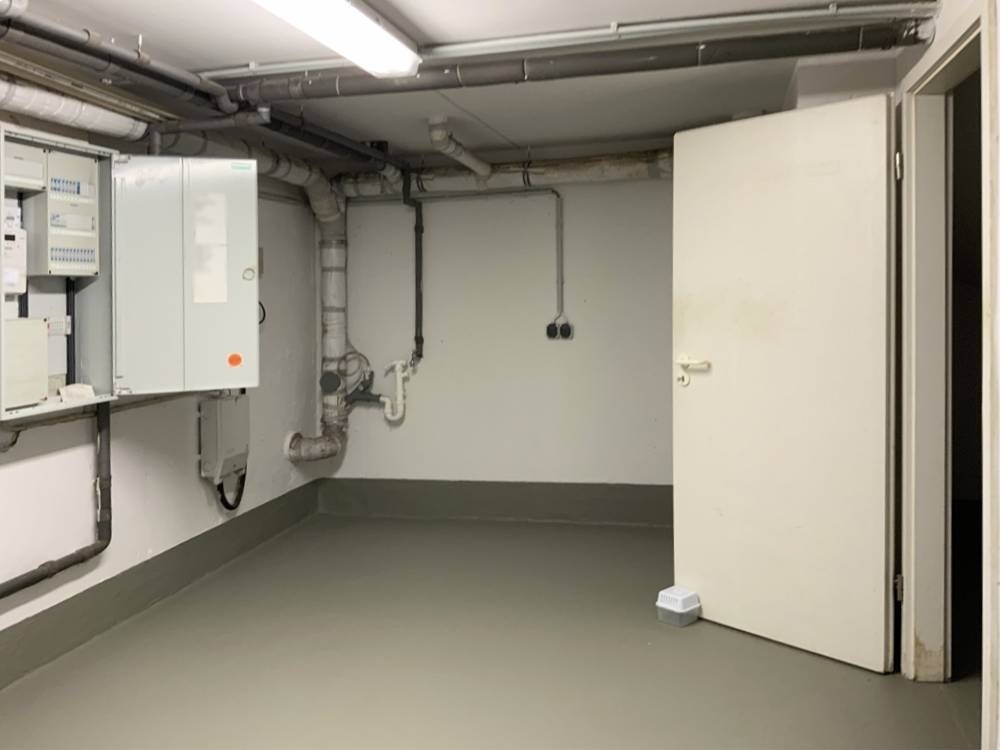 Keller mit Elektrokasten 
