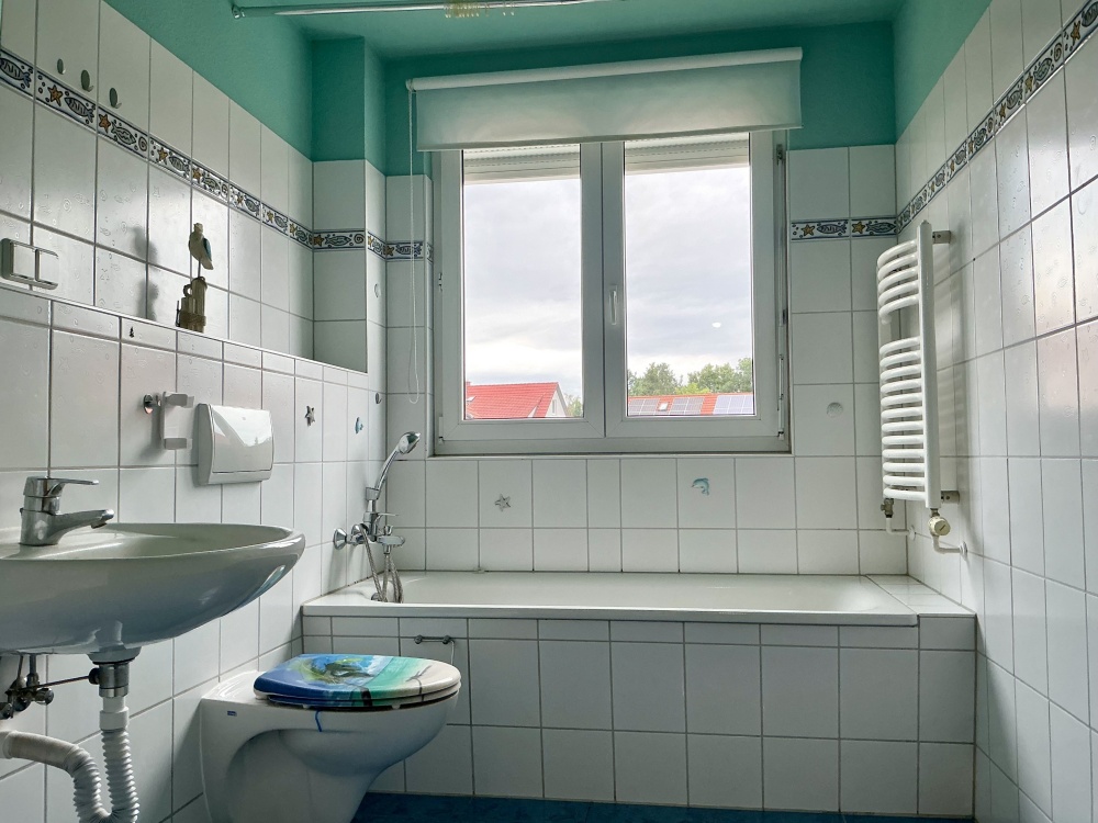 Wannenbad Obergeschoss
