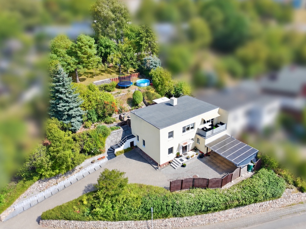 Drohnenansicht seitlich