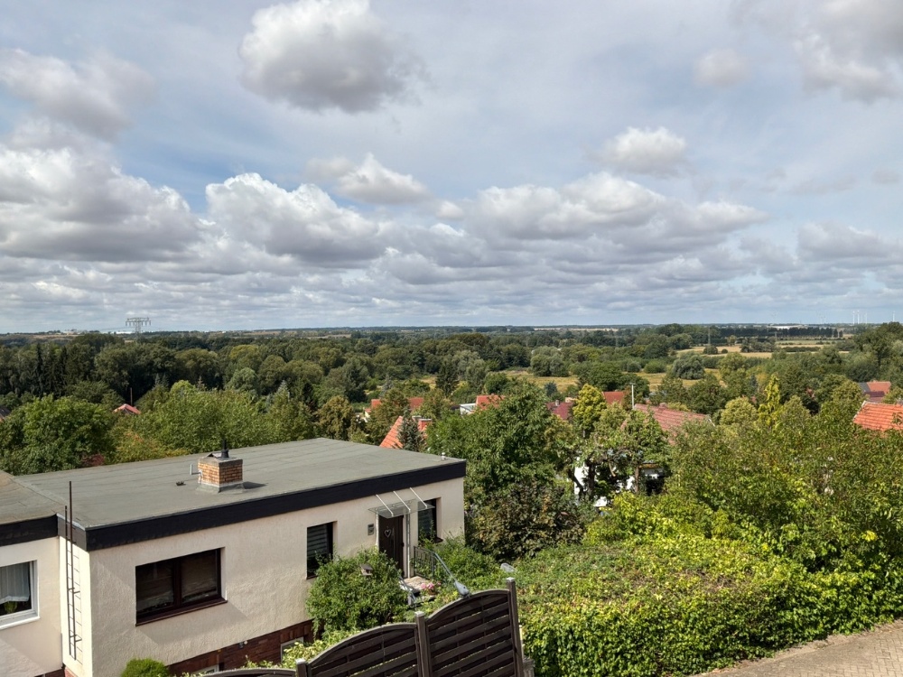 Aussicht vom Balkon