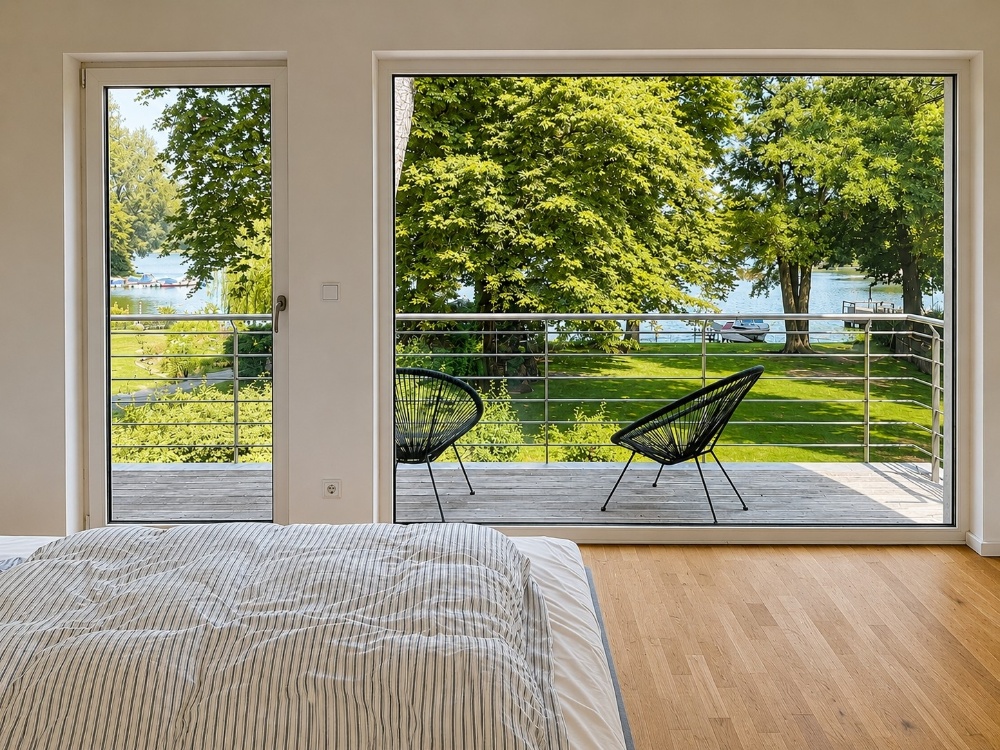Blick aus dem Kinderzimmer