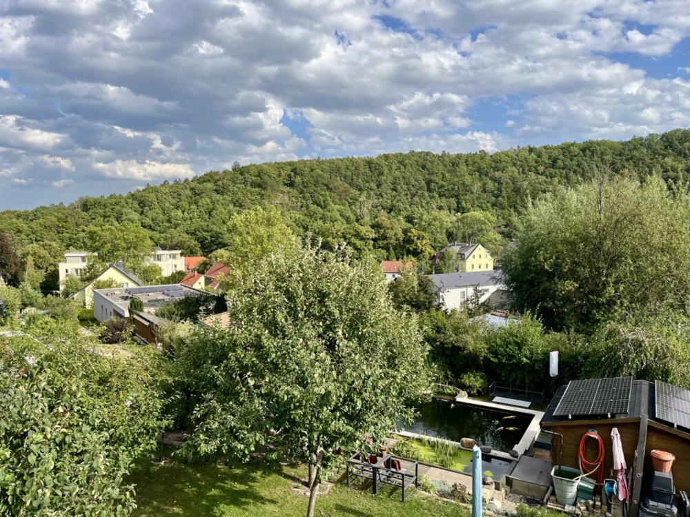 Ausblick Schlafzimmer