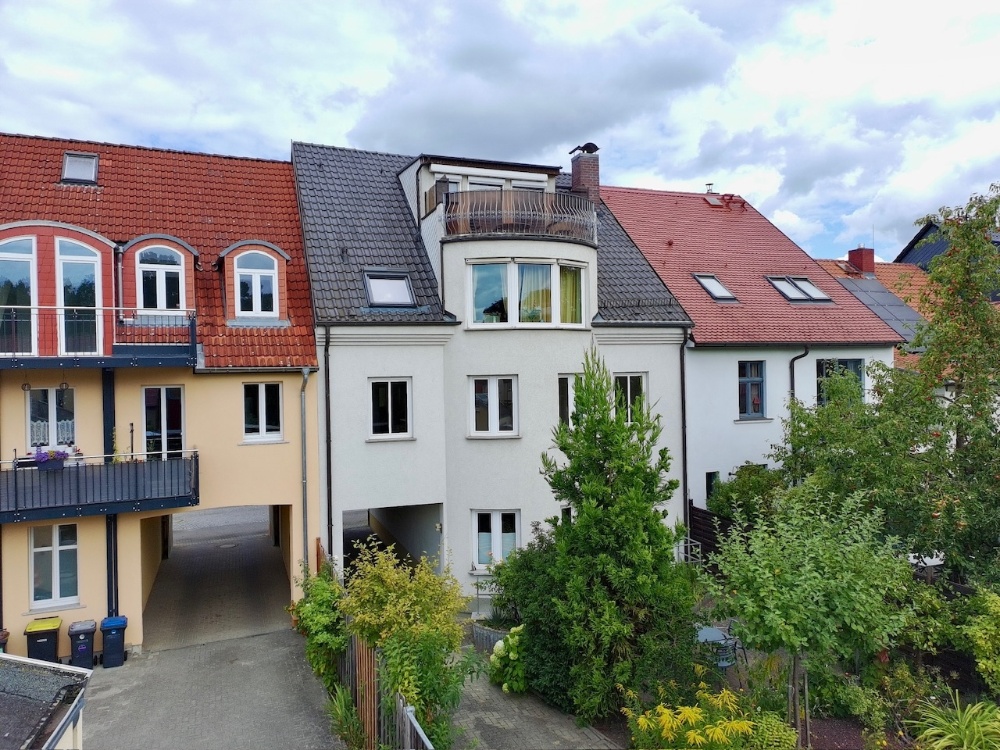 Rückseite des Hauses