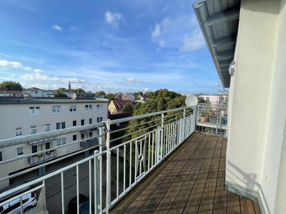 Blick vom Balkon Obergeschoss