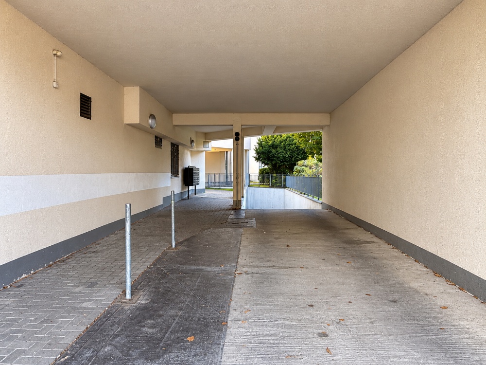 Zufahrt Tiefgarage
