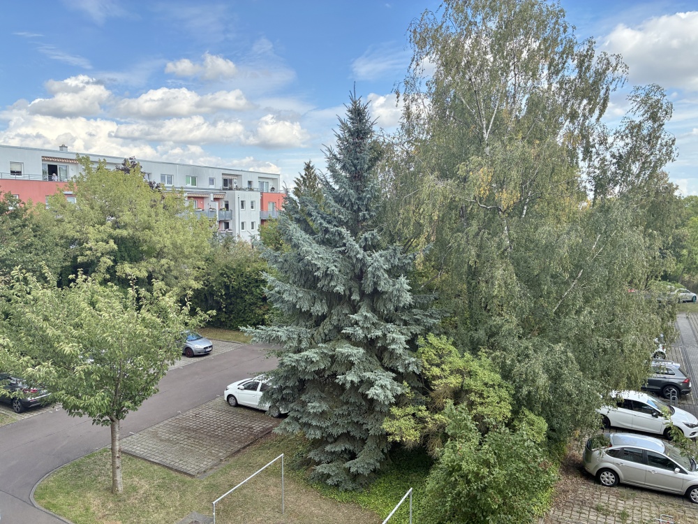 Ausblick Schlafzimmer
