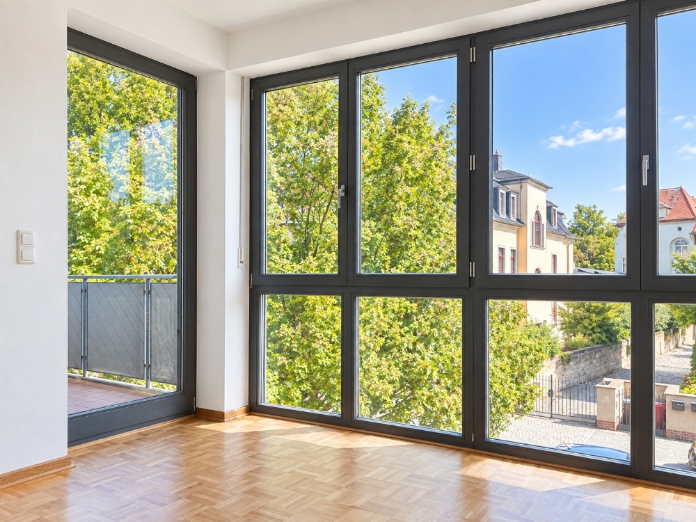Zugang zum Balkon
