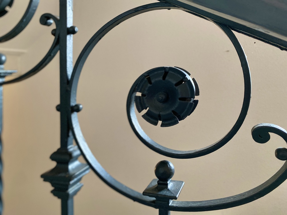 Detail am Treppengeländer