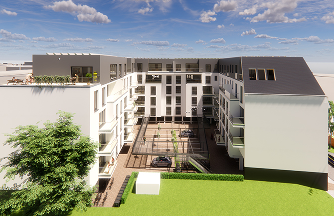 Wohnquartier am Graben Garten