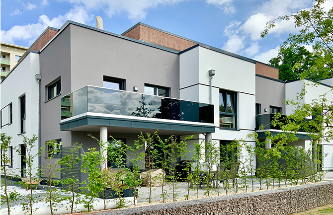 Hausansicht von hinten Hausansicht von hinten