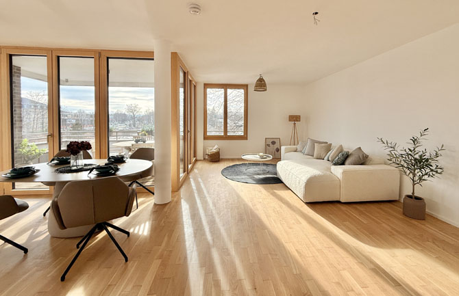 Stadtpark Chemnitz Wohn- und Esszimmer